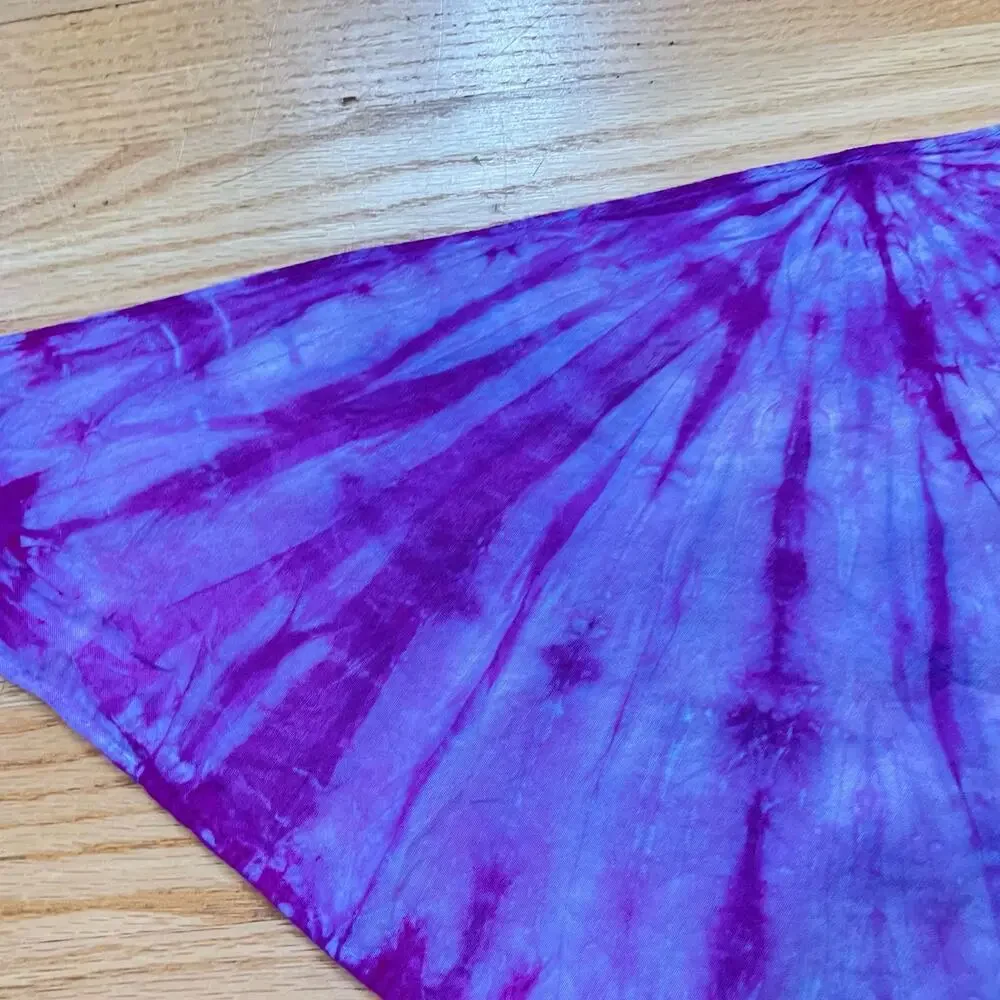 Handmade bandana hand crafted tie dye dog doggie puppy